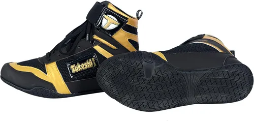Vista 3 de TAKESHI FIGHT GEAR Boxing Shoes, Wrestling Shoes Men & Women, Kickboxing Shoes
