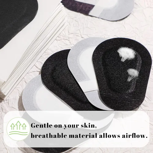 Vista 3 de 120 parches adhesivos para los ojos, parches para los ojos para adultos, parche desechable sin látex, vendajes adhesivos para adultos