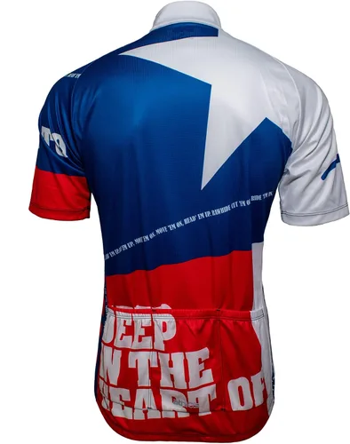 Vista 2 de athlos - Camiseta de ciclismo de la colección Emocionement para hombre