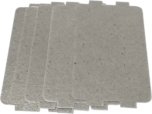 Vista 7 de 5 piezas de horno de microondas, cubierta universal para guía de ondas, hoja de mica, horno de microondas, pieza de reparación para cocina, hogar