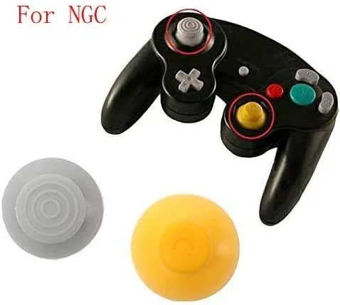 Vista 6 de 2 palillos analógicos para control de gamecube NGC