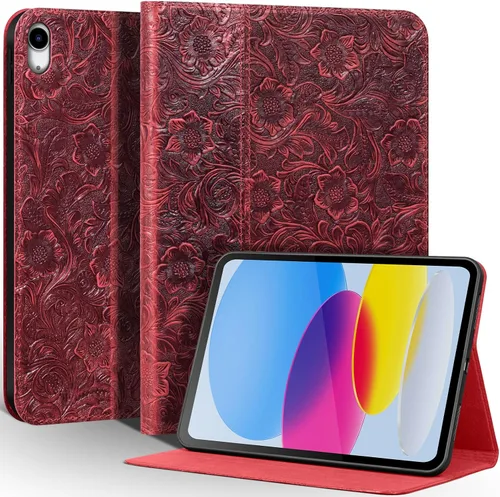 Vista 12 de Funda de cuero Gexmil para iPad (A16) de 11ª generación de 11 pulgadas 2025, funda para iPad de 10ª generación de 10.9 pulgadas 2022, funda