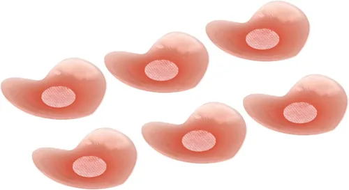 Vista 12 de ICEGIA Fundas para pezones para mujer, impermeables, reutilizables, ultra finas y adhesivas de silicona para pezones, pétalos