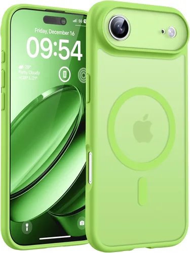 Vista 8 de TOCOL Funda para iPhone 11, compatible con Magsafe, protección completa de cámara, imanes integrados, protección contra caídas, funda translúcida