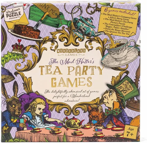 Vista 2 de Professor PUZZLE Juegos de fiesta de té del Sombrerero Loco
