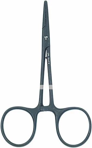 Vista 3 de Dr. Slick abrazadera, 4.0 in, bucles dorados, recta