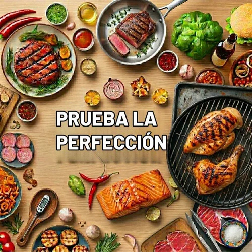Vista 2 de La mejor guía de temperatura de la carne + gráfico de imanes de cortes de carnicero Carne de res y cordero