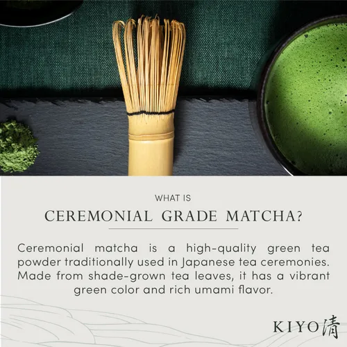 Vista 5 de Kiyo Matcha Grado Clásico Hatsumukashi Ceremonial Uji Matcha - Polvo de Té Verde Matcha Ceremonial de Primera Cosecha Japonesa Pura de Uji, Japón