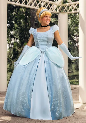 Vista 5 de Disfraz Premium Disney de Cenicienta para Mujer Multicolor