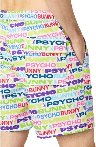 Vista 3 de Psycho Bunny Bañador Tyrian para hombre