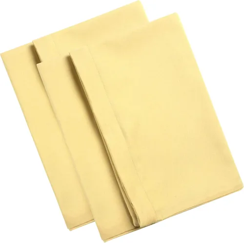 Vista 7 de uxcell Paquete de 2 fundas de almohada de microfibra suave serie 1800 con cremallera estándar (20 x 26 pulgadas), color dorado