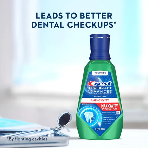 Vista 16 de Crest Pro-Health Advanced - Enjuague bucal con máxima protección contra caries, menta suave, 2 x 1 litro