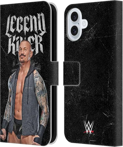 Vista 27 de Head Case Designs Officially Licensed WWE in My Veins Randy Orton Leather Wallet Case Compatible with Apple iPhone 11
