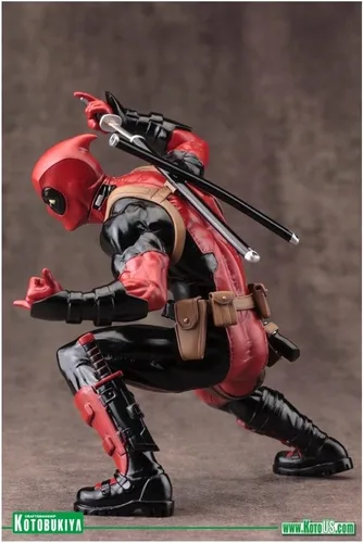 Vista 3 de Figura Marvel Now de Deadpool, de la marca Kotobuyika