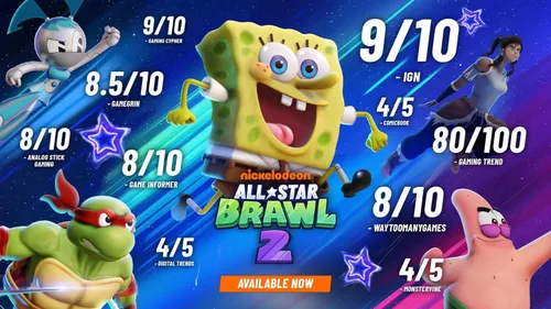 Vista 15 de Nickelodeon All-Star Brawl 2 - Estándar - Nintendo Switch Código digital