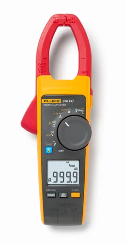 Vista 4 de Fluke - Abrazadera inalámbrica FLUKE-376 FC 376 FC 1000A Ac/Dc TRMS W/Iflex