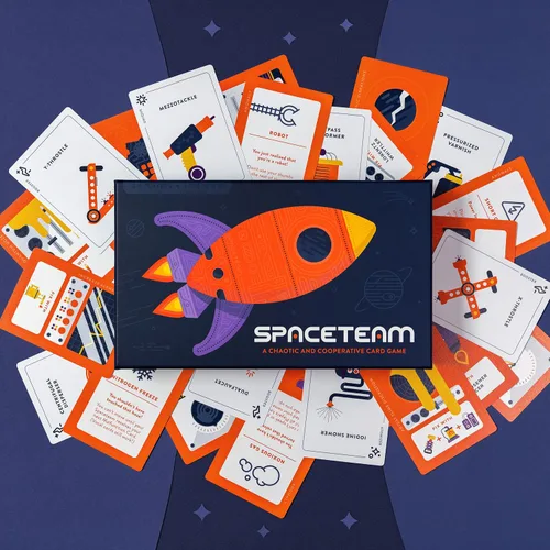 Vista 5 de Spaceteam: Juego de cartas con un ritmo rápido, cooperativo, ruidoso