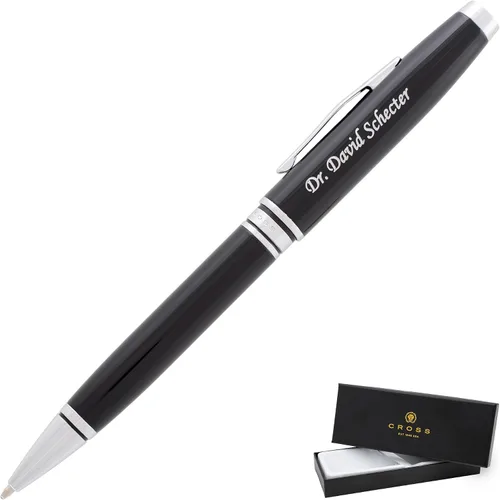 Vista 2 de Bolígrafo Cross personalizado y grabado a medida para hombres o mujeres Bolígrafo Cross Coventry Regalo de lujo para oficina, graduación