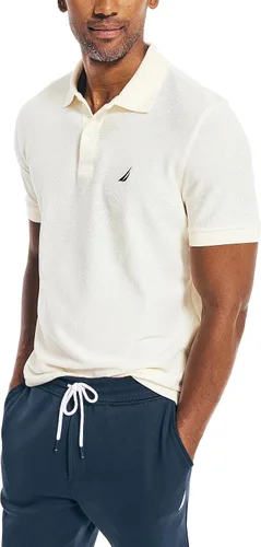 Vista 158 de Nautica playera polo clásica de mangas cortas, color sólido, para hombre