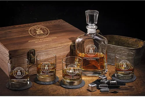 Vista 5 de Juego de decantador de whisky personalizable