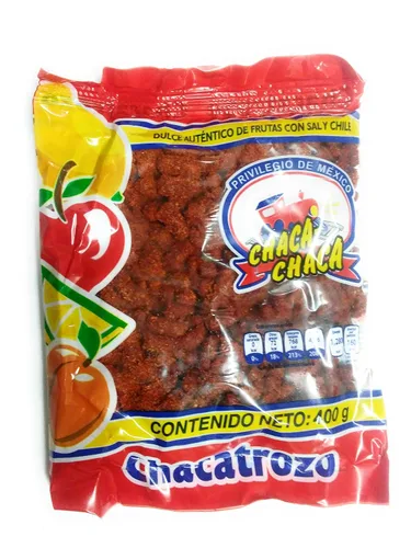 Vista 5 de Chaca-Chaca Tamarindo De Frutas Sal Y Chile Tamarindo Dulces Mexicanos Trocitos