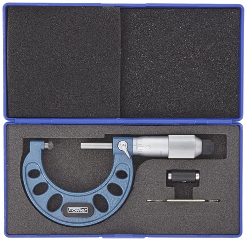 Vista 2 de Fowler 52-253-002-1, micrómetro exterior premium en pulgadas con rango de medición de 1-2
