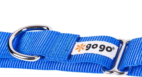 Vista 7 de GoGo Pet Products GoGo - Collar de perro Martingala de 3/4 pulgadas, mediano, color azul