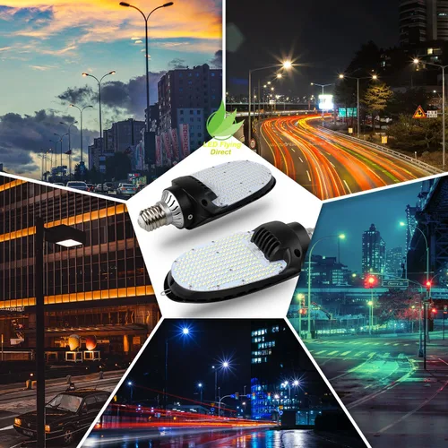 Vista 9 de Lámpara LED de reacondicionamiento de maíz Shoebox, 30 W/45 W/60 W de potencia seleccionable, luz diurna de 5000 K, base Mogul giratoria E39 E26