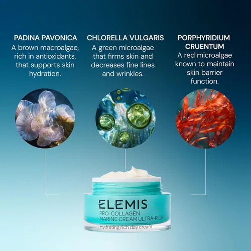 Vista 11 de ELEMIS Pro-Collagen Marine Cream Ultra Rich – Deeply Hydrating Anti-Wrinkle Cream for Dry Skin, Firms, Smooths and Nourishes Dry Skin