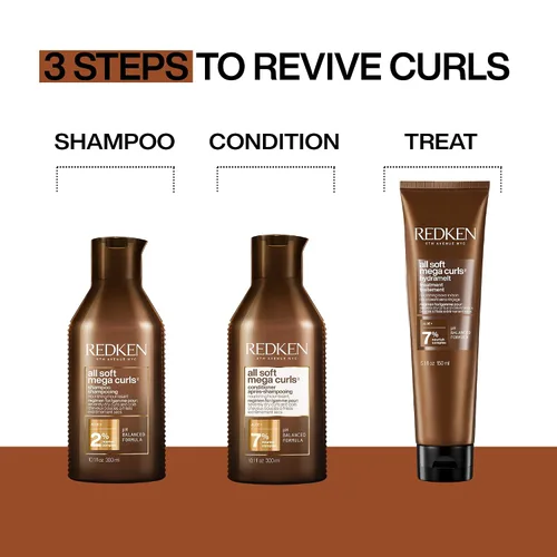 Vista 10 de Redken Acondicionador suave para cabello rizado y enrollado extremadamente seco, nutre y suaviza el cabello muy seco