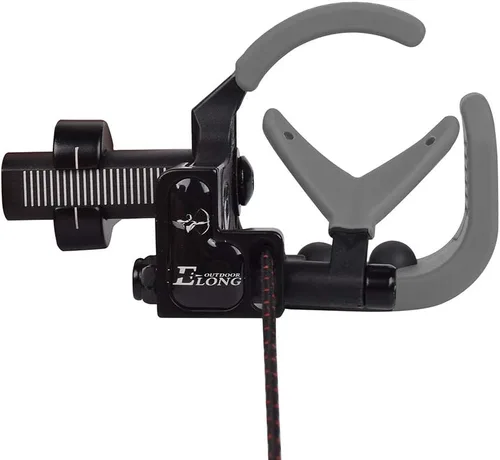 Vista 2 de NIKA ARCHERY Arrow Rest Down Draft Cable Driven Full Containment Drop Away High Speed Landing Equipment for Compound Bow Right & Left Hand