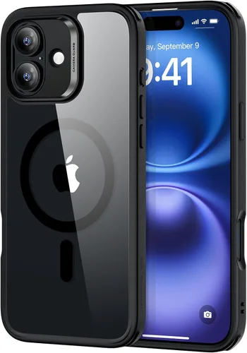 Vista 23 de ESR Funda para iPhone 14 Plus, compatible con MagSafe, protección de grado militar a prueba de golpes, resistente al amarillamiento, funda magnética