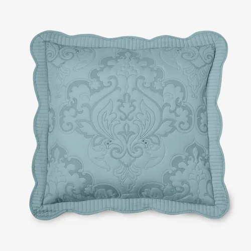 Vista 32 de BrylaneHome Amelia - Funda de almohada King, color rosa baya.