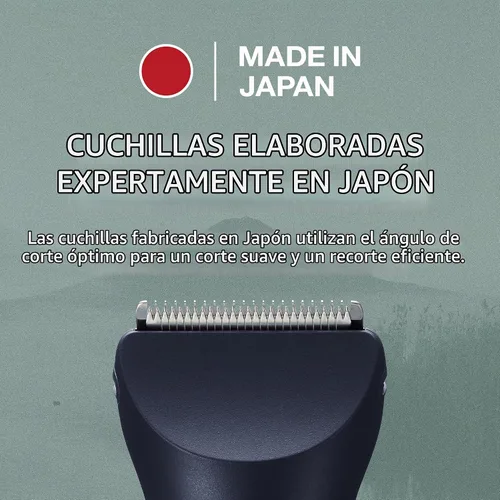 Vista 5 de Panasonic MultiShape - Cortapelos eléctricos para hombre con cuatro accesorios de peine dobles para cortar longitudes de 0.9 a 1.181 in