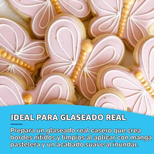 Vista 4 de Satin Ice Polvo de merengue - 4oz - Cubo
