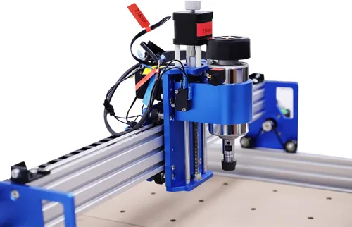 Vista 5 de Máquina de grabado de bricolaje, kit de máquina CNC 4040, máquina de fresado profesional, máquina de grabado CNC de 100 W, máquina de grabado CNC