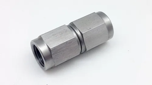 Vista 17 de Autobahn88 Montaje de extremo de manguera de freno de acero inoxidable - Reductor 1/2 NPT macho a 1/4 NPT macho