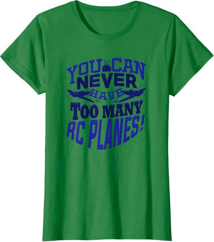 Vista 28 de RC Plane You Can Never Have Too Many RC Aviones Hobby Lover - Camiseta, gris, S