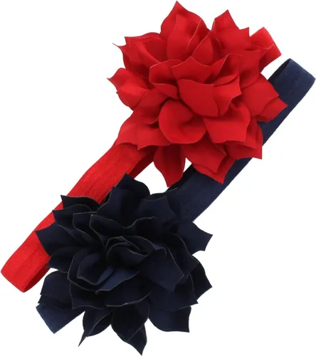 Vista 17 de Diademas de flores de pétalos para bebés y niñas, par elástico para niños pequeños