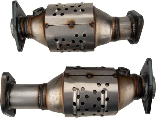 Vista 24 de PHILTOP Convertidor Catalítico de Ajuste Directo para Murano 2009 2010 2011 2012 2013 2014 3.5L, Cáscara de Acero Inoxidable Aluminio 203-1010