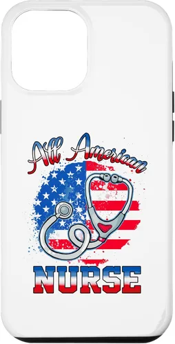 Vista 6 de Funda para iPhone 15 4 de julio con bandera de EE. UU