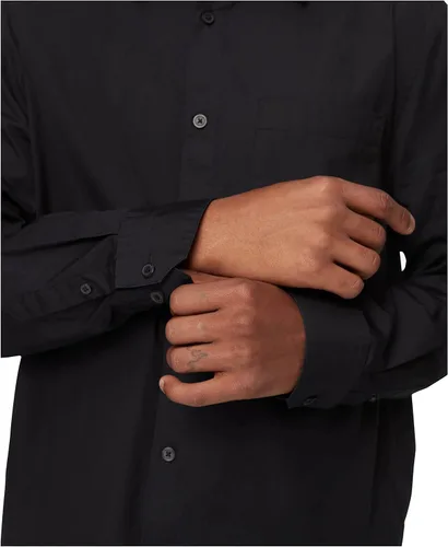 Vista 3 de Calvin Klein Camisa de bolsillo sólido con botones para hombre