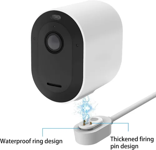 Vista 7 de Cargador de carga de panel solar de 4 W compatible con Arlo Pro 3/Pro 4/Pro 5S 2K/Ultra/Ultra 2/Go 2 solamente, cable de carga impermeable de 13.1