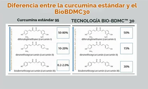 Vista 5 de Pro NovoCurcumin-BioBDMC50-Next Generation Curcumina altamente mejorada - 240 cápsulas