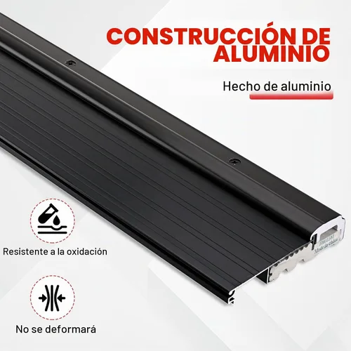 Vista 3 de Umbrales de puerta de aluminio de 36 "para puertas exteriores 5-5/8