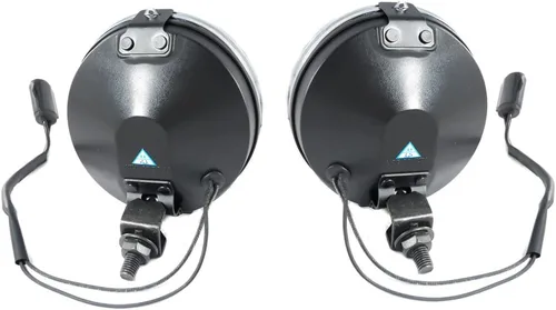 Vista 2 de Euro Clear - Lámparas antiniebla completas con bombillas H3 hechas para Mustang GT 1987-1993
