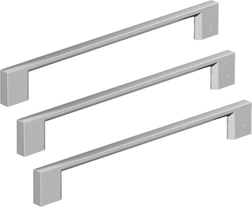 Vista 40 de Amerock 10BX37131CZ Tirador de gabinete Champán Bronce 3-3/4 pulgadas (96mm) de centro a centro Paquete de 10 unidades Cityscape Herrajes