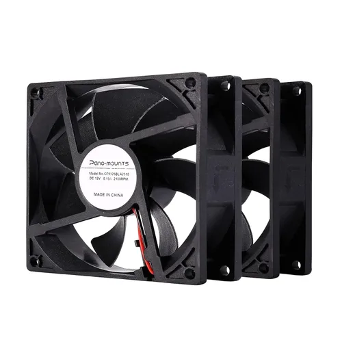 Vista 10 de PANOMOUNTS CF6025 - Ventilador de enfriamiento de 2.362 in 12 V CC - Ventiladores de alto flujo de aire de 2.362 in 0.984 in 12 V 2 pines