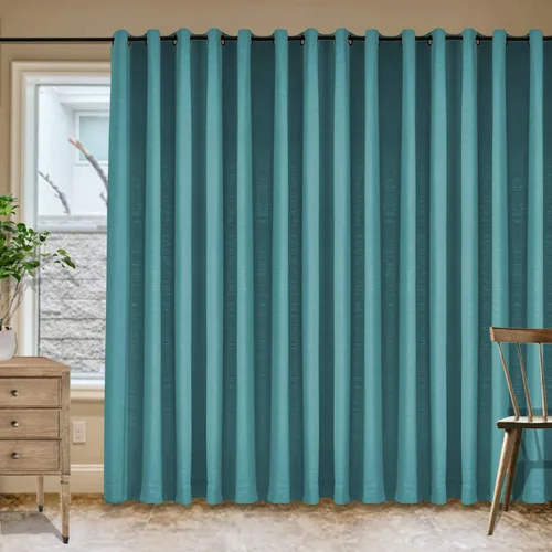 Vista 8 de Frelement Cortinas de lino de lino de bronce con ojales para interiores, tratamiento de ventanas para sala de estar, dormitorio, habitación