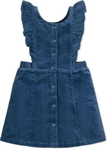 Vista 6 de Vestido delantal con volantes marino